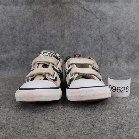 Converse Shoes Infant 8 Sneakers Chuck Taylor All Star Easy On Animal Print Kids - Picture 3 of 13